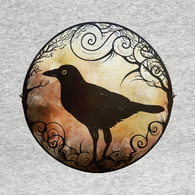 All Hallow's Eve Crow by directdesign